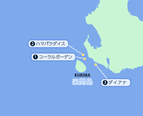 来間島周辺